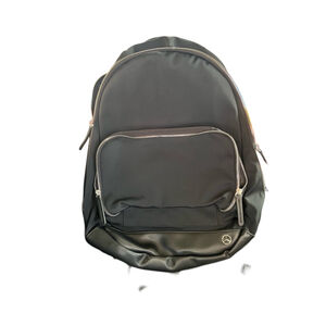 Mercedes-Benz Haerfest limited edition black nylon and faux leather backpack,